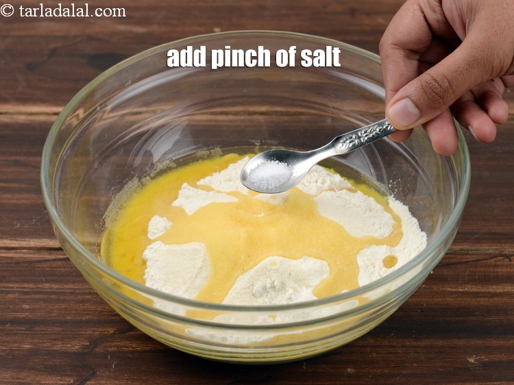Step 24 – Add a pinch of salt.