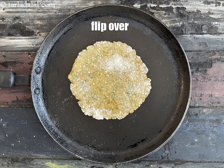 Step 24 – Flip over.