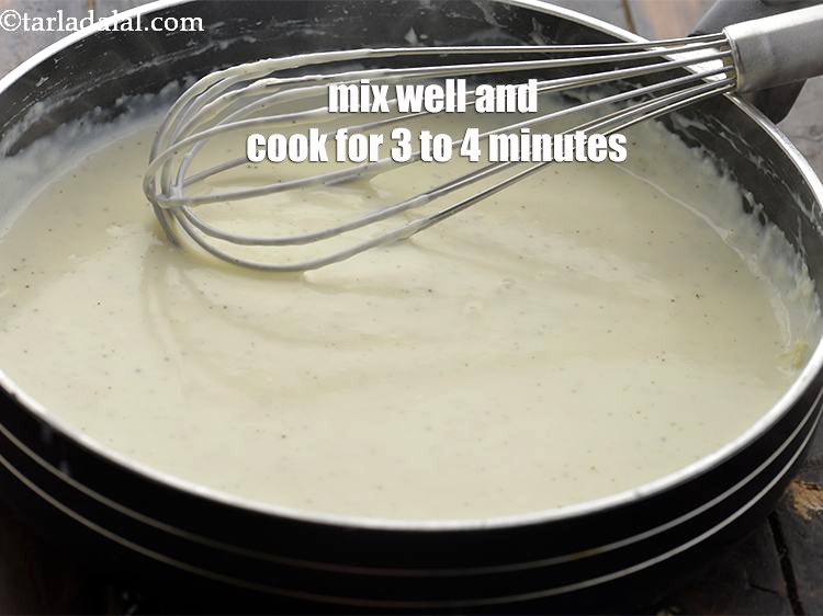 Step 25 – Mix well and cook on a medium flame for 3 to 4 minutes, or till …