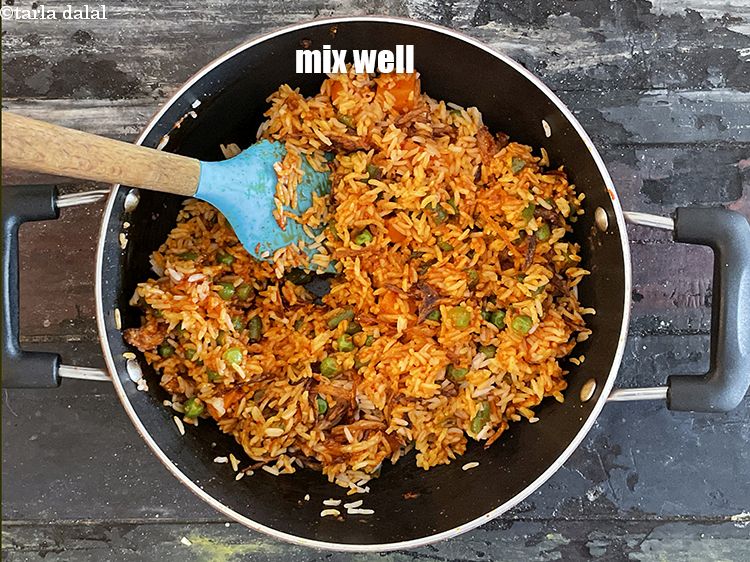 Step 22 – Mix well.