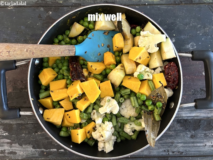 Step 22 – Mix well.