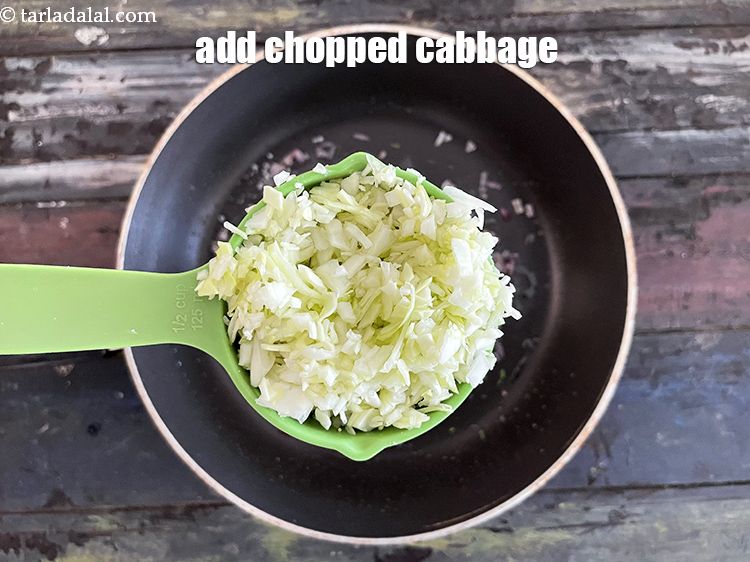 Step 33 – Add&nbsp;<meta charset="UTF-8" />1/2 cup&nbsp;finely&nbsp;<a href="glossary-chopped-cabbage-781i">chopped cabbage</a>.