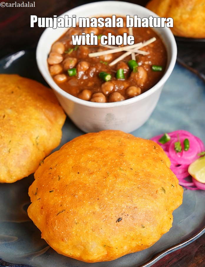 स्टेप 23 – <strong>मसाला भटूरा रेसिपी&nbsp;|&nbsp;भारतीय स्टाइल मसाला भटूरे&nbsp;|&nbsp;छोले के साथ पंजाबी मसाला …