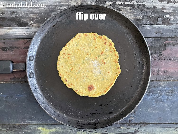 Step 25 – Flip over.