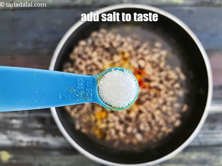 Step 24 – <p>Add salt to taste. We added 1/4 tsp salt.</p>