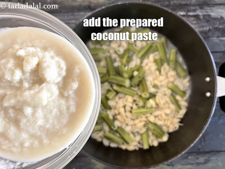 Step 27 – Add the prepared paste.