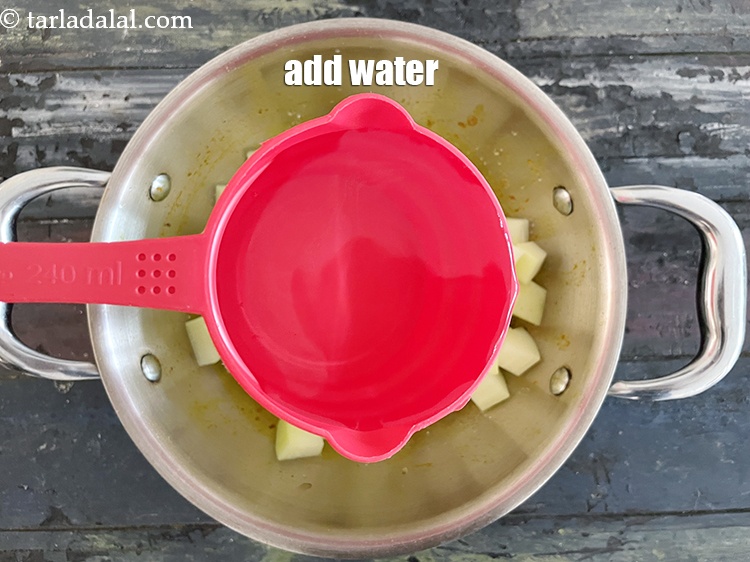 Step 30 – Add&nbsp;<strong>1 1/4 cups&nbsp;of water.</strong>