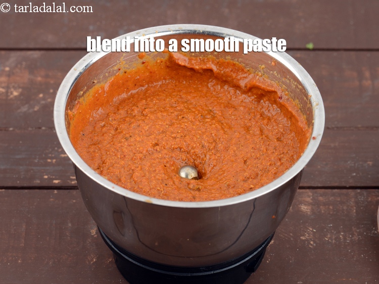 Step 23 – Blend into a smooth paste.