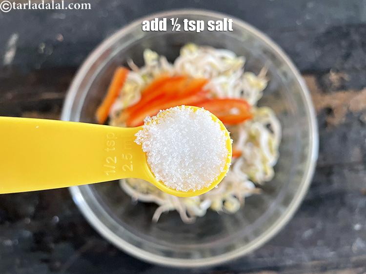 Step 16 – Add salt to taste. We used 1/2 tsp salt.