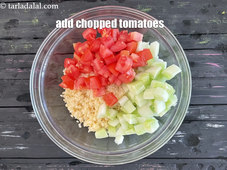 Step 23 – Add&nbsp;<meta charset="UTF-8" />1 cup&nbsp;<a href="glossary-chopped-tomatoes-779i">chopped tomatoes</a>.