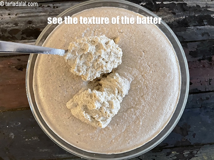 Step 22 – See the texture of the batter.&nbsp;