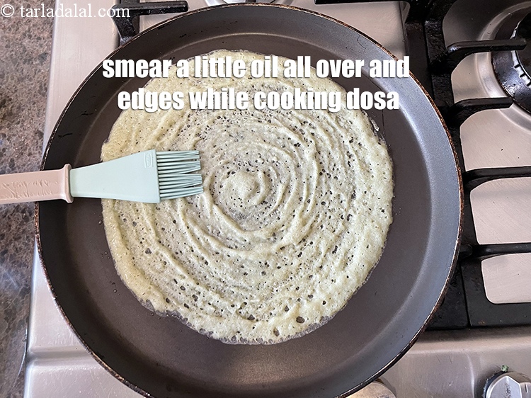 Step 26 – <meta charset="UTF-8" />Smear a little oil over it and along the edges while cooking the …