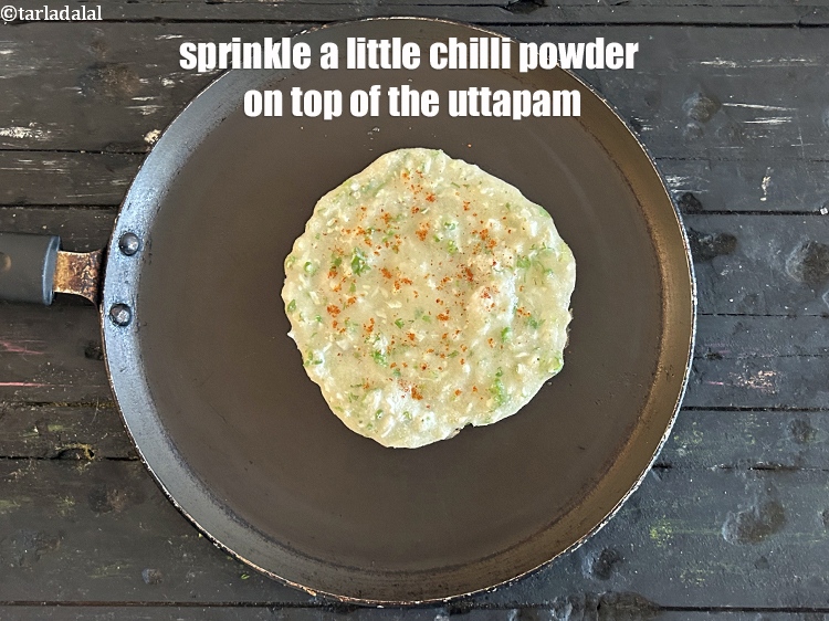 Step 22 – Sprinkle some chilli powder on top.