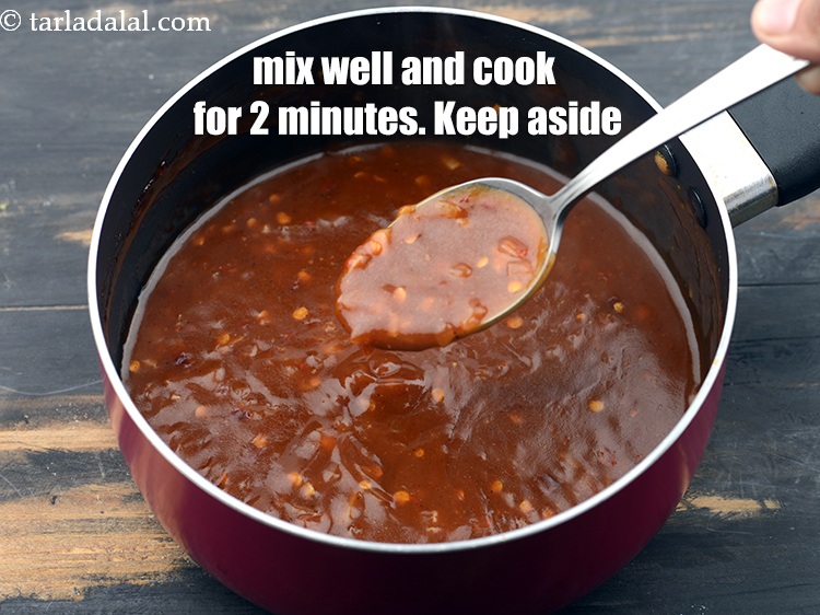 Step 23 – Mix well and cook on a medium flame for 2 minutes, while stirring occasionally. Keep …