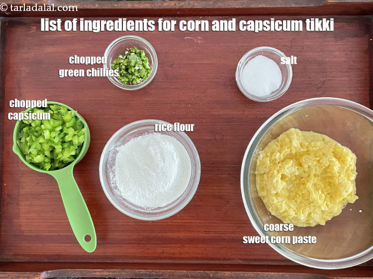 Step 3 – <strong>what is corn and capsicum tikki made off?</strong> <meta charset="UTF-8" /><strong>corn and capsicum cutlet&nbsp;</strong>&nbsp;is made …