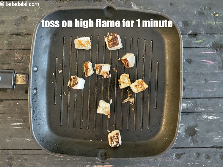 Step 23 – Toss on a high flame for 1 minute.