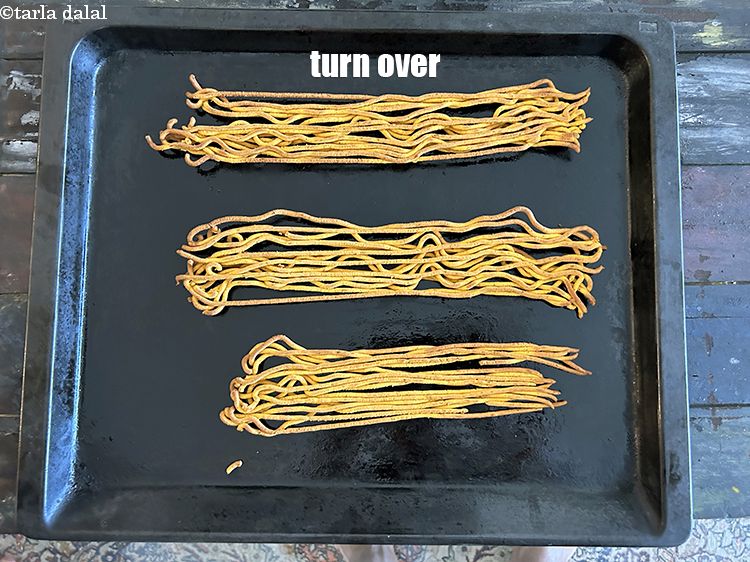 Step 28 – Turn over.