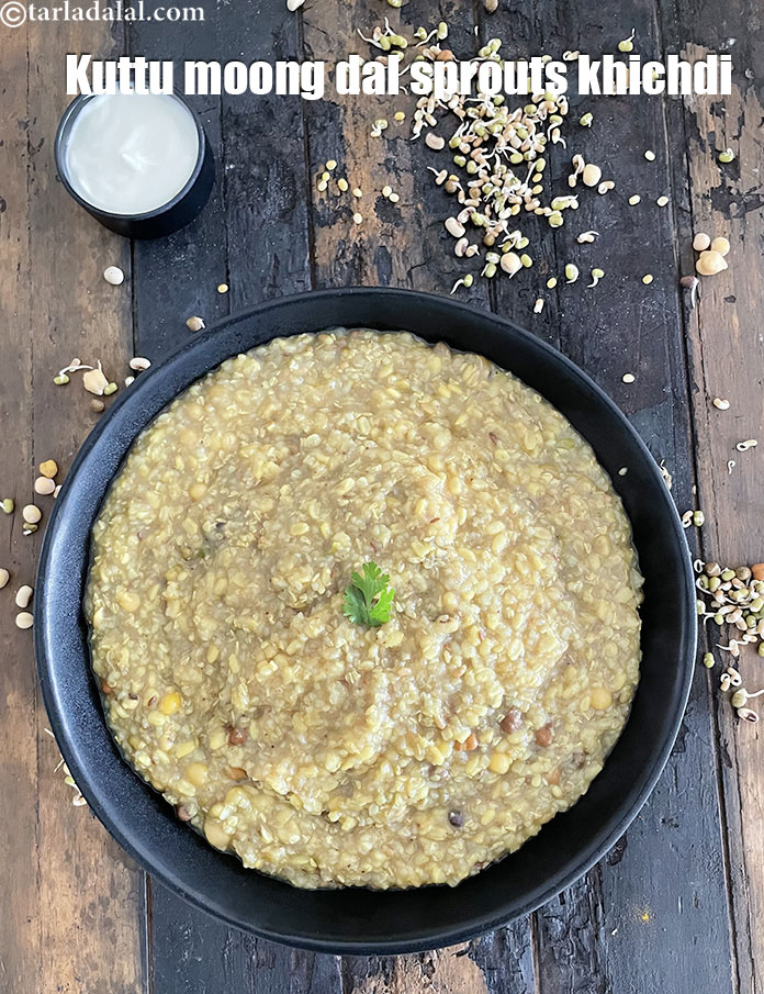 स्टेप 35 – <strong>कुट्टू स्प्राउट्स खिचड़ी की रेसिपी&nbsp;|&nbsp;कुट्टू और अंकुरित दाने की खिचड़ी&nbsp;|&nbsp;हेल्दी …
