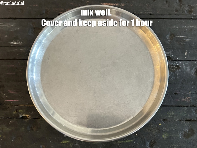 Step 23 – Mix well.&nbsp;Cover and keep aside for 1 hour.