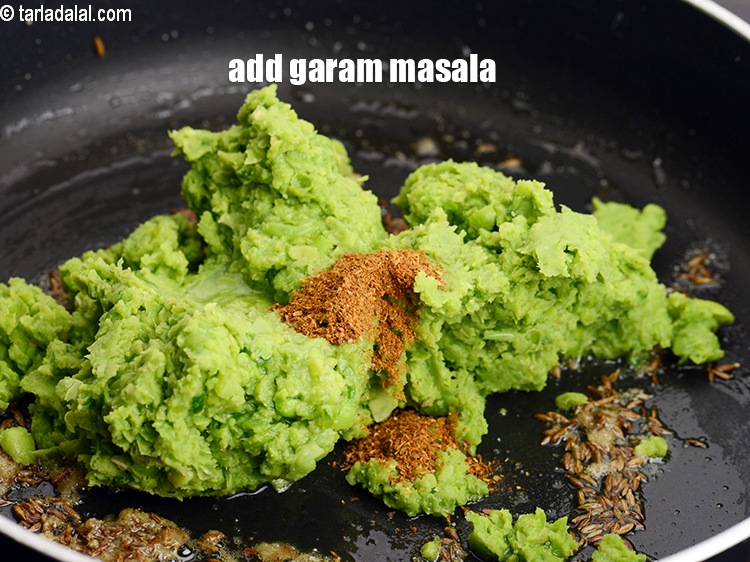 Step 24 – Add &frac14; tsp <a href="https://www.tarladalal.com/glossary-garam-masala-296i">garam masala</a>.&nbsp;
