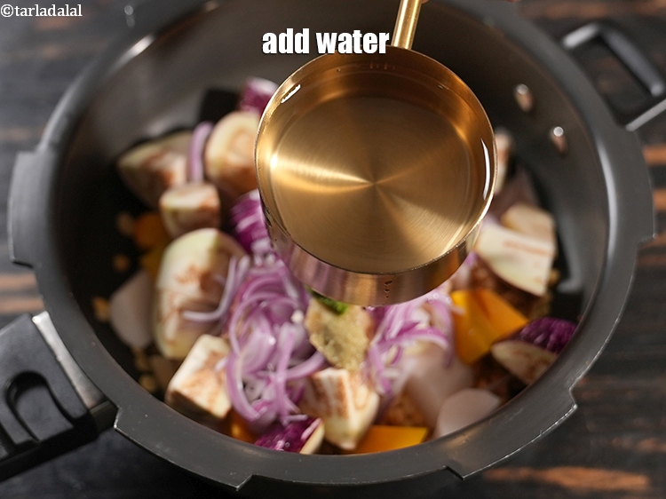 Step 23 – Add 2 cups of water.
