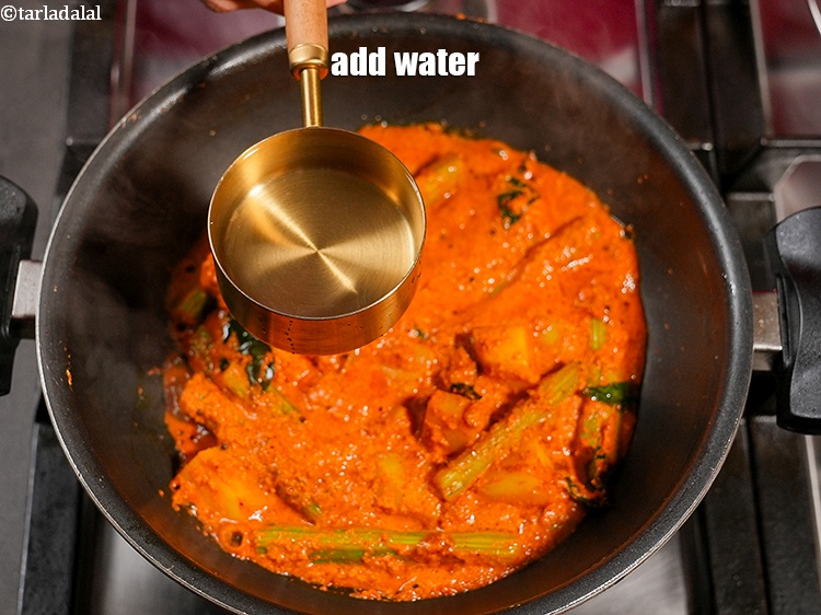 Step 23 – Add 1 cup water.