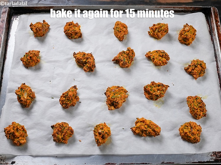 Step 22 – Bake it again for 15 minutes.
