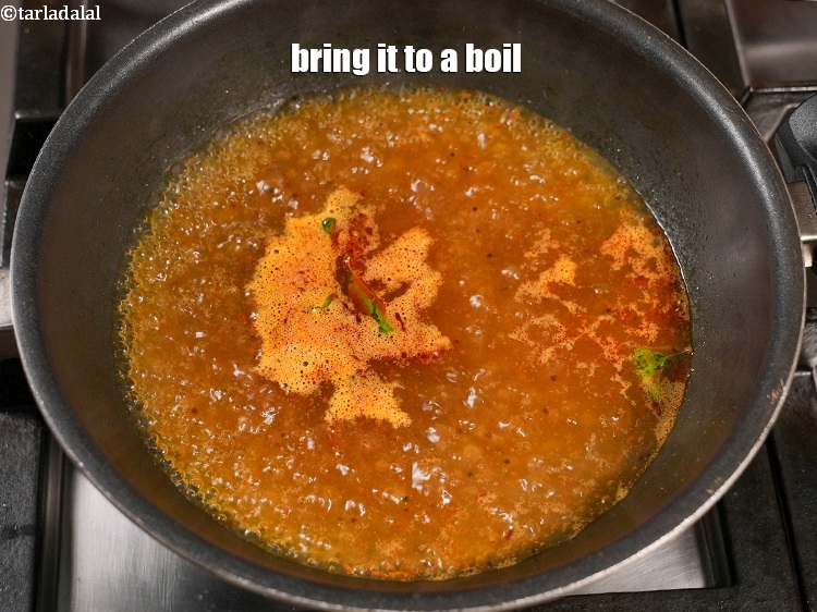 Step 23 – Bring it to a boil.