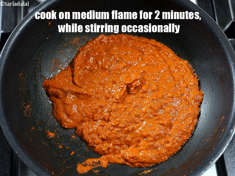 Step 23 – Cook on medium flame for 2 minutes, while stirring occasionally.