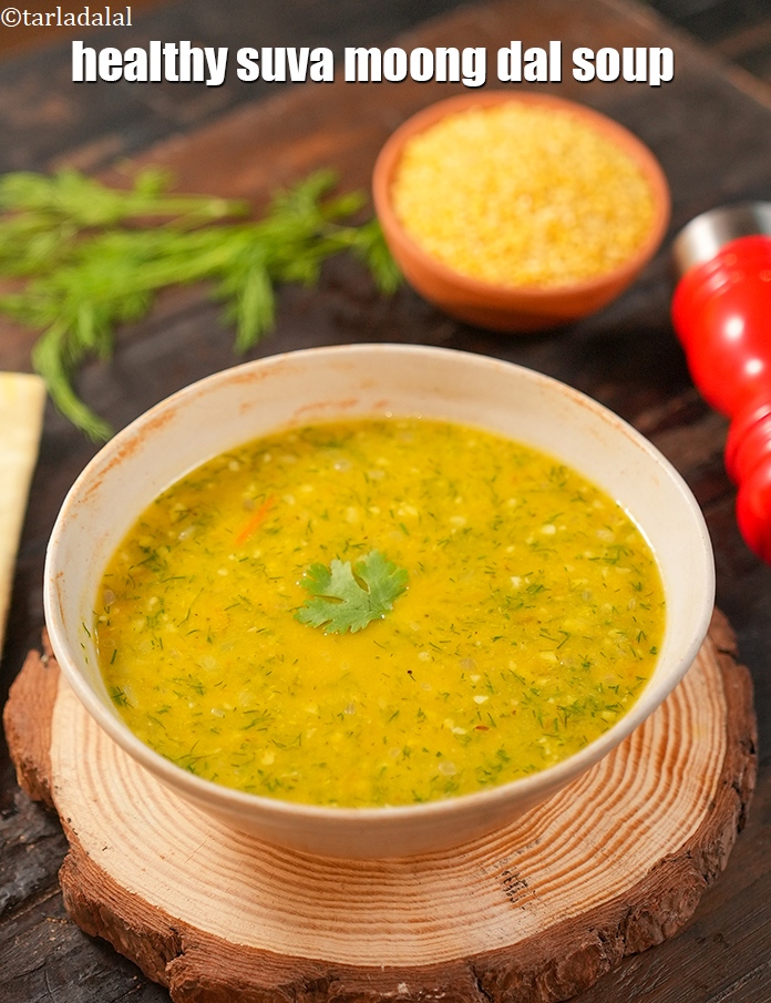 Step 23 – Serve <strong>moong dal and dill soup recipe&nbsp;|&nbsp;healthy suva moong dal soup&nbsp;|&nbsp;dill lentil soup&nbsp;|</strong> immediately.