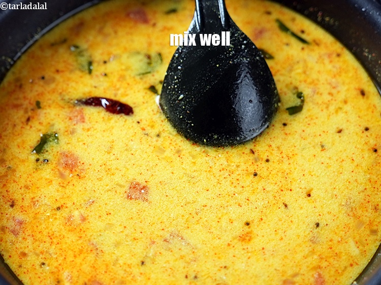 स्टेप 23 – अच्छी तरह मिलाएँ।