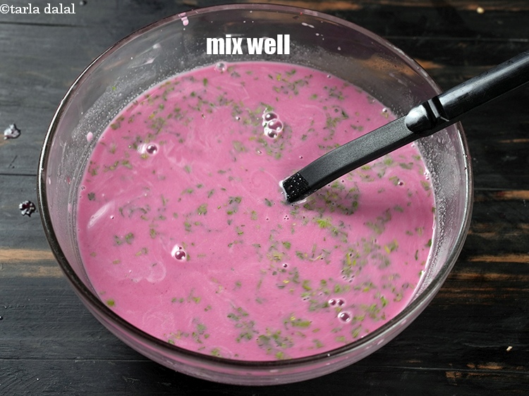 Step 23 – Mix well.