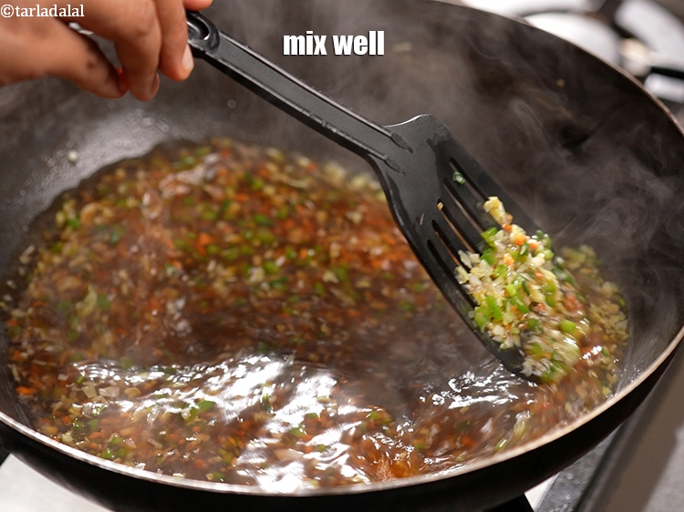 Step 23 – Mix well.