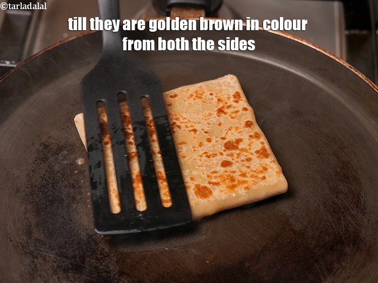 Step 31 – Till they are golden brown in colour from both the sides.