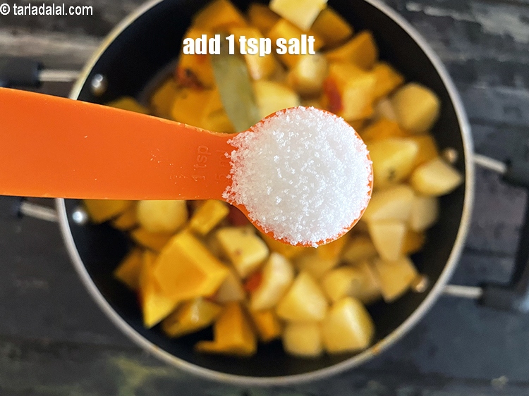 Step 23 – Add salt to taste. We added 1&nbsp;tsp salt.
