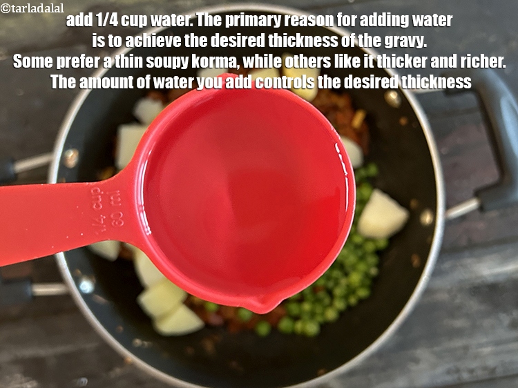 Step 23 – Add&nbsp;<meta charset="UTF-8" />&frac14; cup of water.&nbsp;The primary reason for adding water is to achieve the …