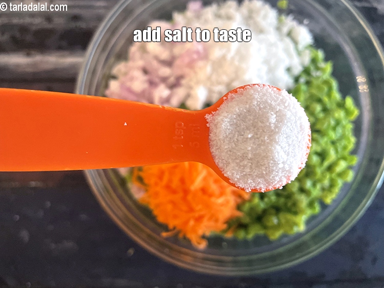 Step 23 – Add salt to taste. We added 1 1/4th tsp salt.