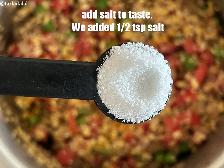 Step 26 – <p>Add salt to taste. We added 1/2&nbsp;tsp salt.</p>
