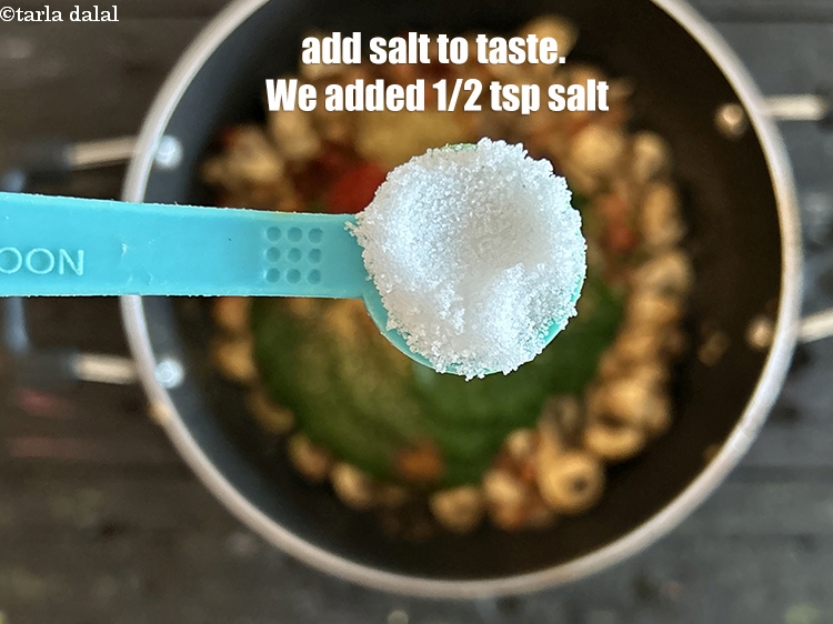 Step 30 – Add salt to taste. We added 1/2&nbsp;tsp salt.&nbsp;