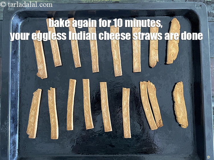Step 25 – Bake again for 10&nbsp;minutes. Your cheese vegetable sticks are ready.