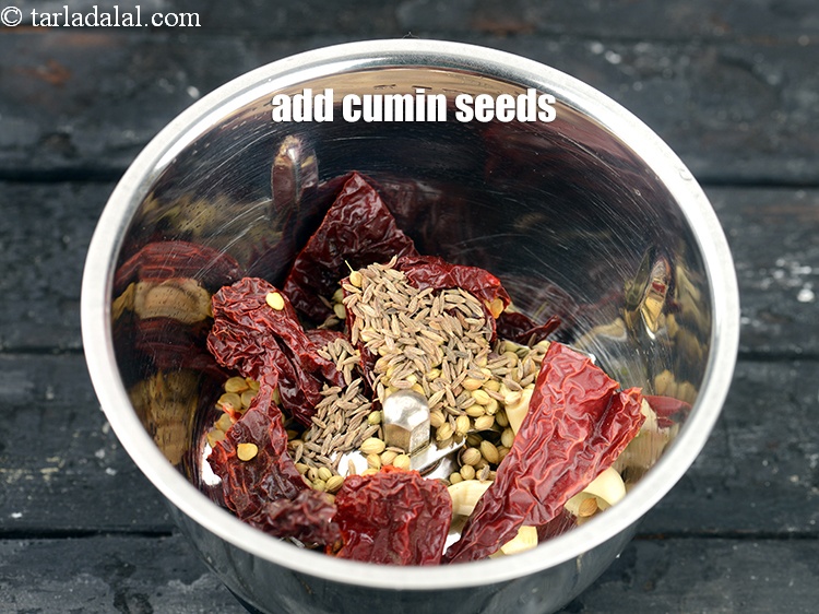 Step 24 – Add 1/2 tsp <a href="https://www.tarladalal.com/glossary-cumin-seeds-jeera-zeera-381i">cumin seeds (jeera)</a>.