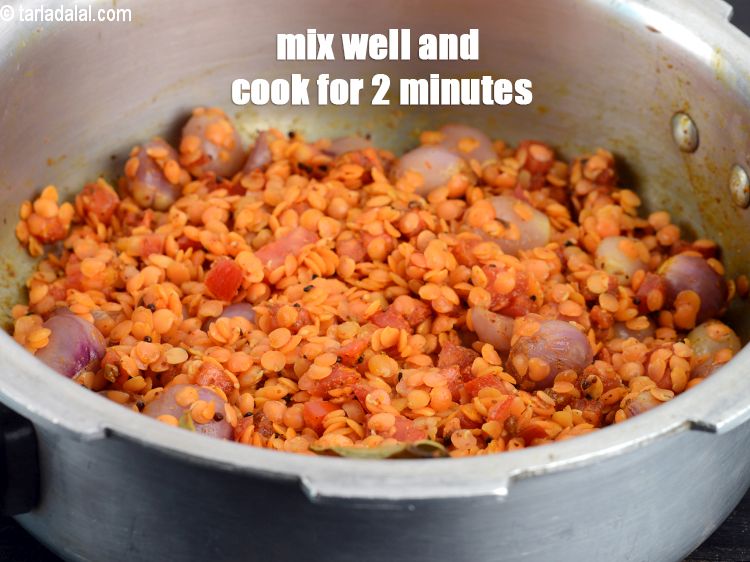 Step 23 – Mix well and cook on a medium flame for 2 minutes, while stirring occasionally.