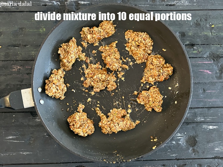 Step 23 – <meta charset="UTF-8" />Divide the mixture into 10 equal portions.