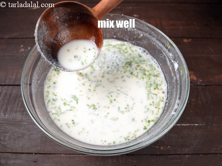 Step 24 – Mix well.