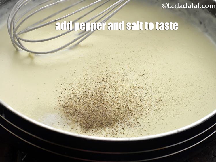 Step 26 – Add pepper and salt to taste.