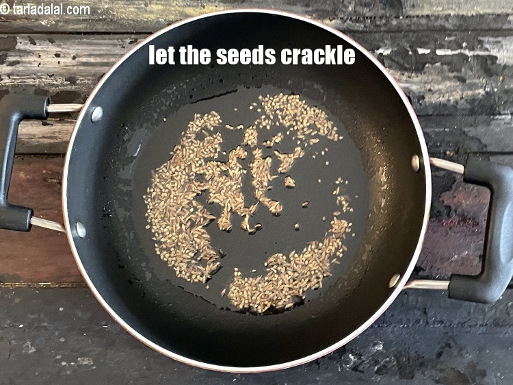 Step 23 – Let the seeds crackle.