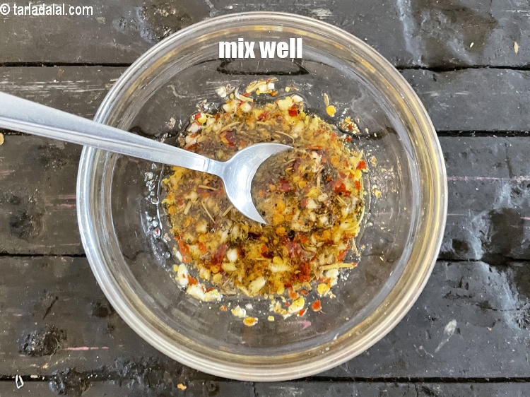 Step 23 – Mix well.
