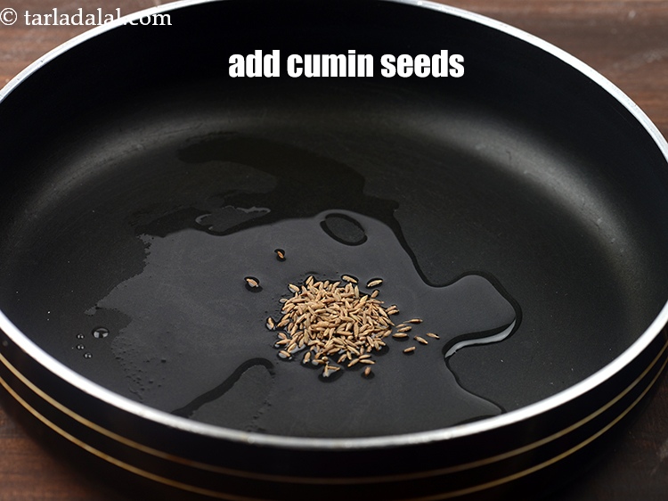 Step 23 – Add &frac12; tsp&nbsp;<a href="https://www.tarladalal.com/glossary-cumin-seeds-jeera-zeera-381i">cumin seeds (jeera)</a>.