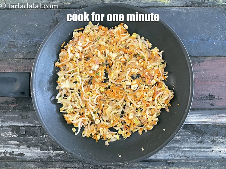Step 25 – Cook for one minute.