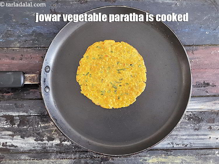 Step 23 – Our paratha is now ready.